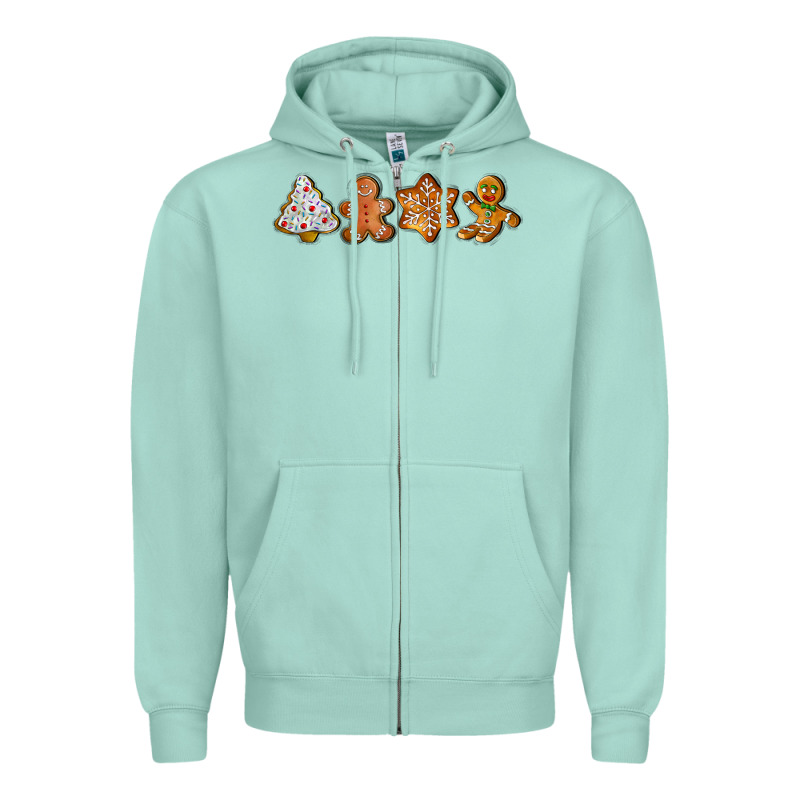 Christmas Cookies Zipper Hoodie by LillyAllenDesigns | Teevron