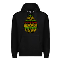 Black african masks teardrop Premium Hoodie - BundleAndBundleShop
