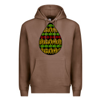 Chestnut african masks teardrop Premium Hoodie - BundleAndBundleShop