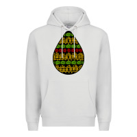 Dove Grey african masks teardrop Premium Hoodie - BundleAndBundleShop