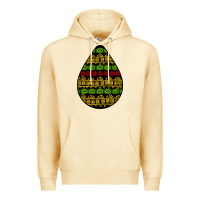 Pina Colada african masks teardrop Premium Hoodie - BundleAndBundleShop