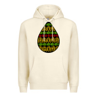 Sandshell african masks teardrop Premium Hoodie - BundleAndBundleShop