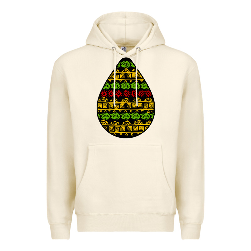African Masks Teardrop Premium Hoodie by BundleAndBundleShop | Teevron