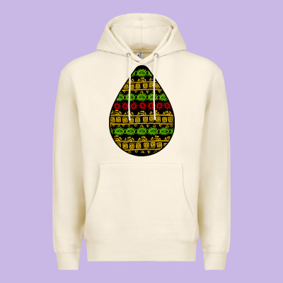 African Masks Teardrop Premium Hoodie Designed By Bundleandbundleshop