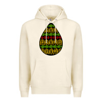 Tofu african masks teardrop Premium Hoodie - BundleAndBundleShop