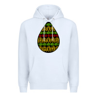 White african masks teardrop Premium Hoodie - BundleAndBundleShop