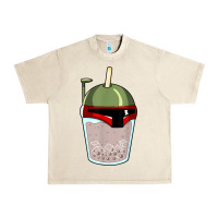 Sandshell bubble fett boba tea funny sci fi pun pearl milk tea gift t shirt Urban Heavy Tee - minhPixels
