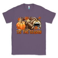 Lavender Tis' the season Football and light yellow helmet Classic Tee - NancyCooperArtShop