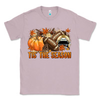 Lilac Tis' the season Football and light yellow helmet Classic Tee - NancyCooperArtShop