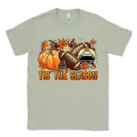 Matcha Tis' the season Football and light yellow helmet Classic Tee - NancyCooperArtShop