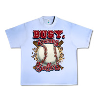 Grape Ice Busy raising ballers Urban Heavy Tee - HowdyJamesFarm