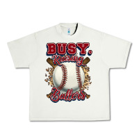 Pistachio Busy raising ballers Urban Heavy Tee - HowdyJamesFarm