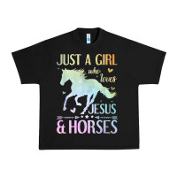 Jesus And Horses, Horse Gifts For Girls, Women Urban Heavy Tee | Teevron
