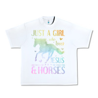 White Jesus And Horses, Horse Gifts For Girls, Women Urban Heavy Tee - minhPixels