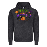 Vintage Black lets get wicked Vintage Hoodie - CowGirlArtShop