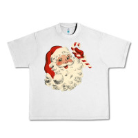Lunar Rock santa vintage face Urban Heavy Tee - minhPixels