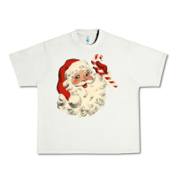 Pistachio santa vintage face Urban Heavy Tee - minhPixels