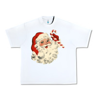 White santa vintage face Urban Heavy Tee - minhPixels