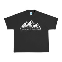 Pigment Black Canadian Rockies Gift Canada Rocky Mountains Souvenir Urban Heavy Tee - minhPixels