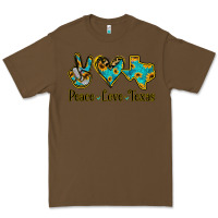 Cacao Peace Love Texas Premium Tee - Bettercallsaul