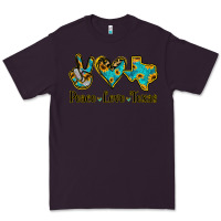 Plum Peace Love Texas Premium Tee - Bettercallsaul