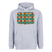 Heather Grey autism awareness background Heavyweight Hoodie - Artiststas
