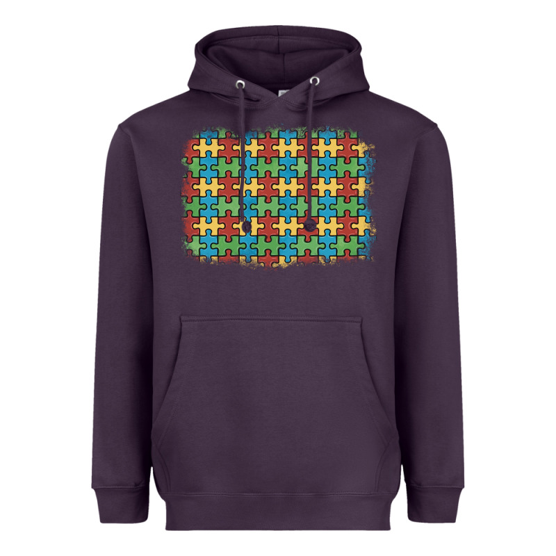 Autism Awareness Background Heavyweight Hoodie by Artiststas | Teevron