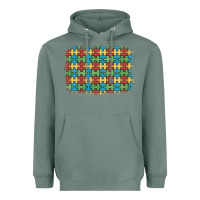 Sage autism awareness background Heavyweight Hoodie - Artiststas