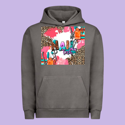 Nail Tech Urban Hoodie Designed By Adodesignshop