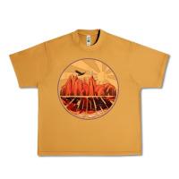Peanut Butter Retro Vintage Sedona Arizona Hiking Sunset Dawn Gift Urban Heavy Tee - minhPixels