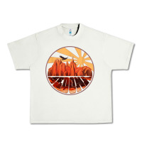Pistachio Retro Vintage Sedona Arizona Hiking Sunset Dawn Gift Urban Heavy Tee - minhPixels
