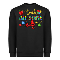 Black i teach au some kids Heavyweight Sweatshirt - LillyAllenDesigns