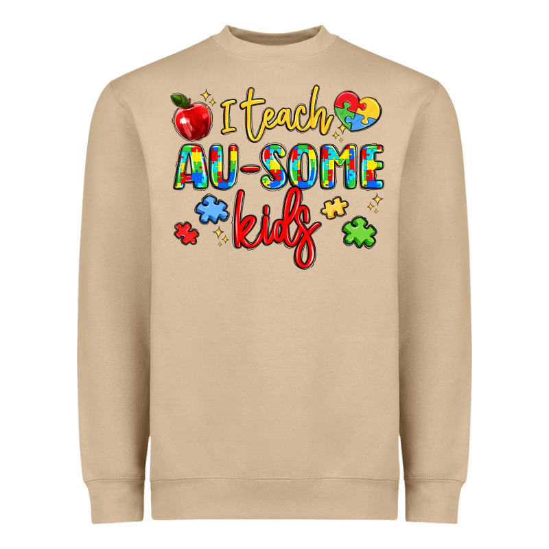 I Teach Au Some Kids Heavyweight Sweatshirt by LillyAllenDesigns | Teevron