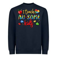 Navy i teach au some kids Heavyweight Sweatshirt - LillyAllenDesigns