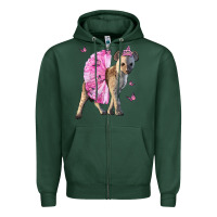 Sports Green Baby Hyena With Tutu Zipper Hoodie - LillyAllenDesigns