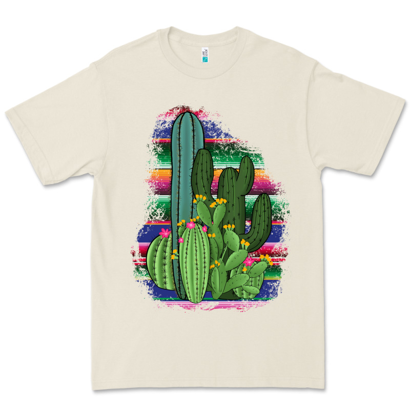 Western Serape Cactus Premium Tee by Bettercallsaul | Teevron