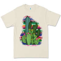 Bone Western Serape Cactus Premium Tee - Bettercallsaul