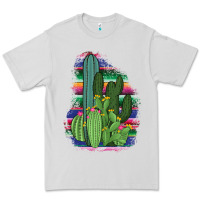 Dove Grey Western Serape Cactus Premium Tee - Bettercallsaul