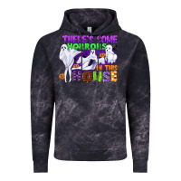 Cloud Black there is some horrors in this house Vintage Hoodie - CowGirlArtShop