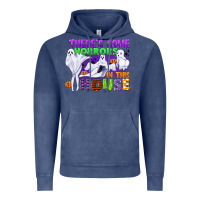 Vintage Denim there is some horrors in this house Vintage Hoodie - CowGirlArtShop