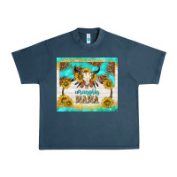 Midnight Navy wranglin mama Urban Heavy Tee - TumblerDesignByShophia