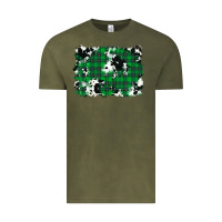 Vintage Olive Christmas Joy With Chick Vintage Tee - RanaPortraitStore