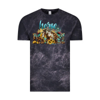 Cloud Black Horse Mom Vintage Tee - HowdyJamesFarm