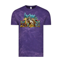 Cloud Purple Horse Mom Vintage Tee - HowdyJamesFarm