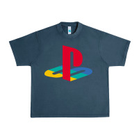 Midnight Navy play station Urban Heavy Tee - minhPixels