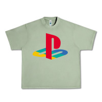 Oil Green play station Urban Heavy Tee - minhPixels