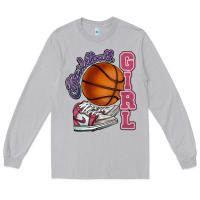 Moon Dust Basketball girl Long Sleeve Tee - HowdyJamesFarm