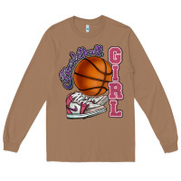 Toasted Coconut Basketball girl Long Sleeve Tee - HowdyJamesFarm