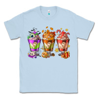 Dusty Blue Hallothanksmas coffee cups Classic Tee - NancyCooperArtShop