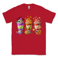 Red Hallothanksmas coffee cups Classic Tee - NancyCooperArtShop